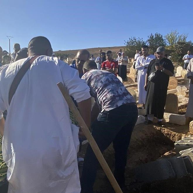 Moroccans protest after Algeria acknowledges deadly shooting at a group on water scooters
